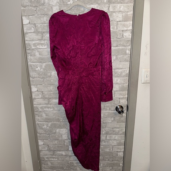 NWT VERONICA BEARD SILK BLEND WEISS DRESS SZ 6 # M1 - Picture 6 of 7